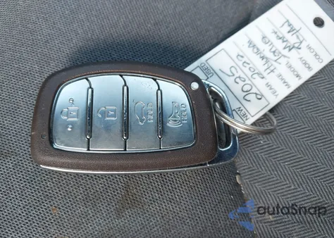 2022 Hyundai Ioniq Hybrid Se z USA, uszkodzony, nr VIN KMHC75LC8NU273484